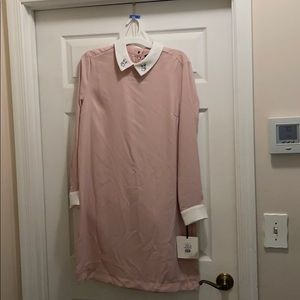 Victoria Beckham pink mini dress